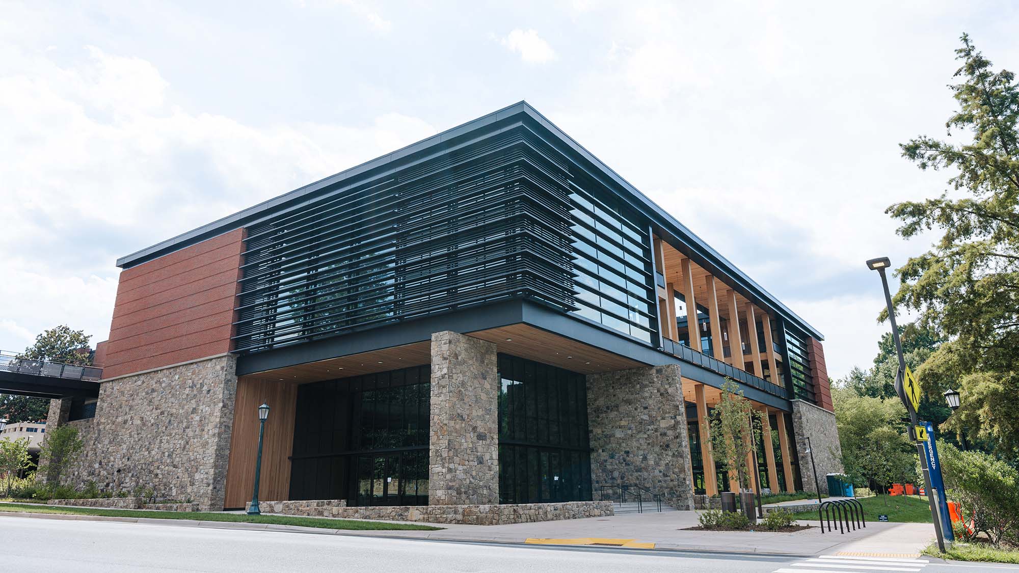 Exterior of the Contemplative Commons Building