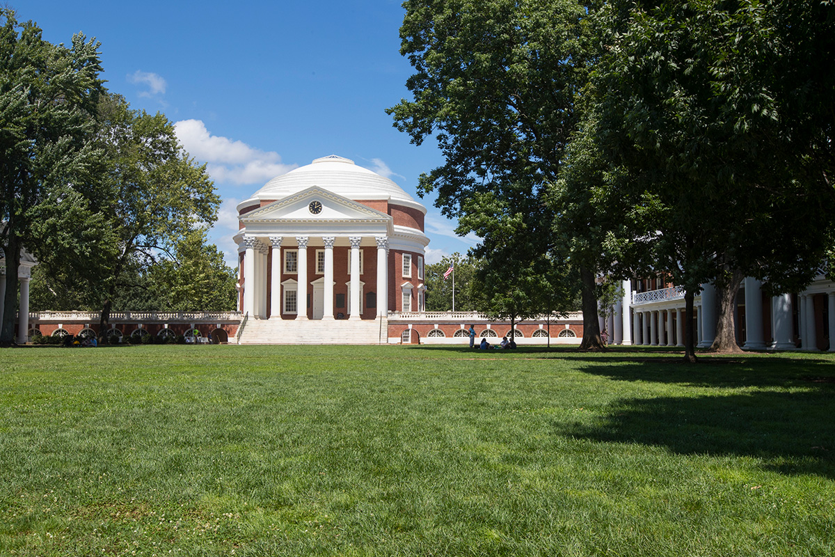 The Rotunda from the Lawn view